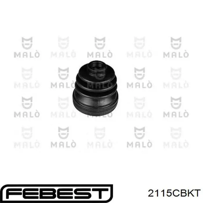 2115-CBKT Febest fuelle, árbol de transmisión delantero interior