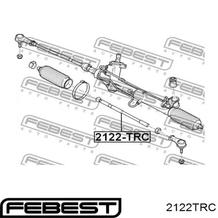 2122-TRC Febest barra de acoplamiento