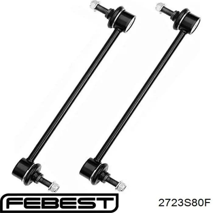 2723-S80F Febest soporte de barra estabilizadora delantera