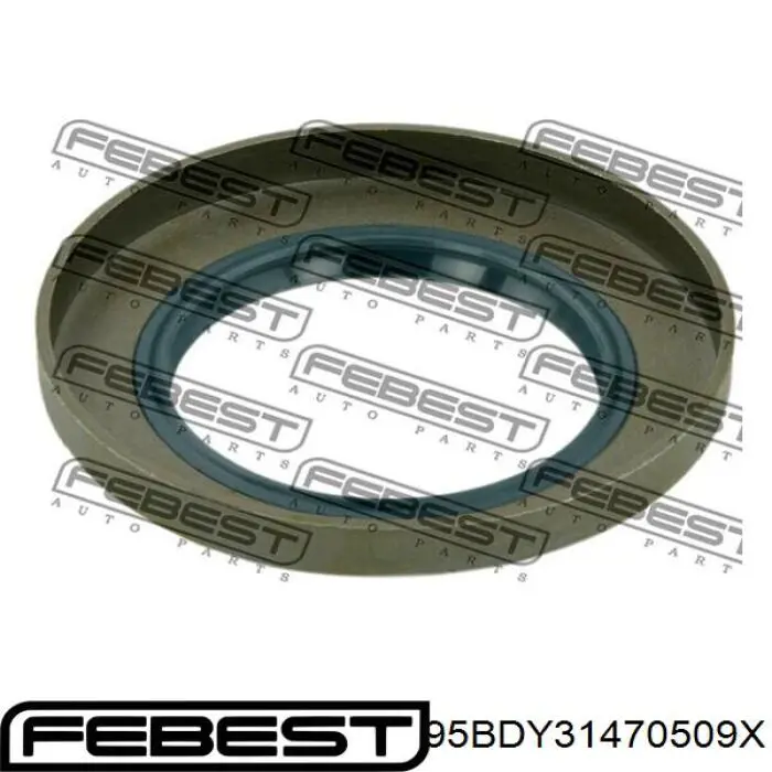 95BDY31470509X Febest anillo reten de salida caja de transferencia