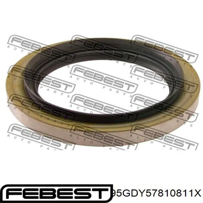 95GDY-57810811X Febest sello de aceite cubo trasero exterior