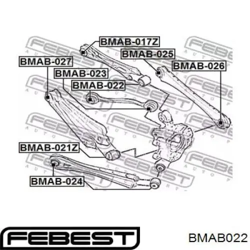 20940494 Swag silentblock de brazo de suspensión trasero superior