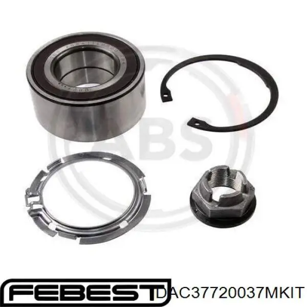 DAC37720037M-KIT Febest cojinete de rueda delantero