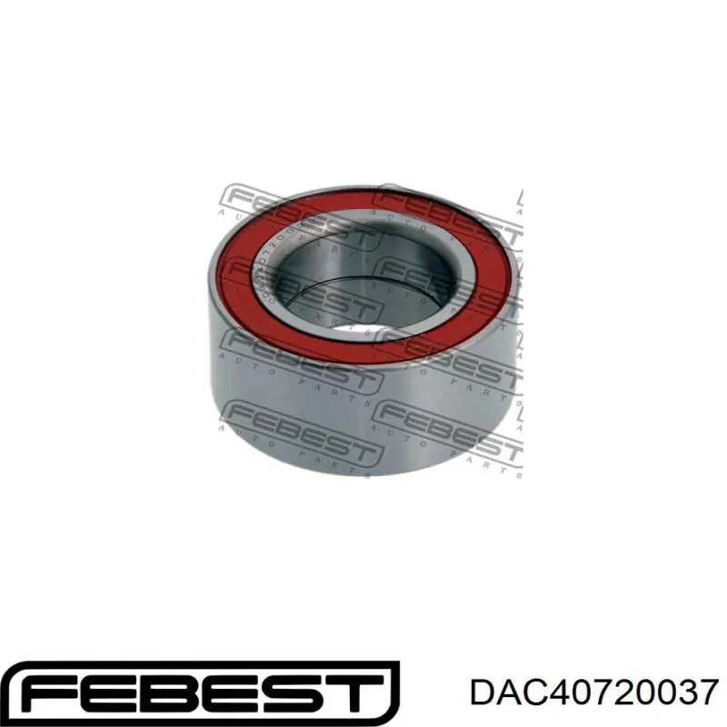 DAC40720037 Febest cojinete de rueda trasero