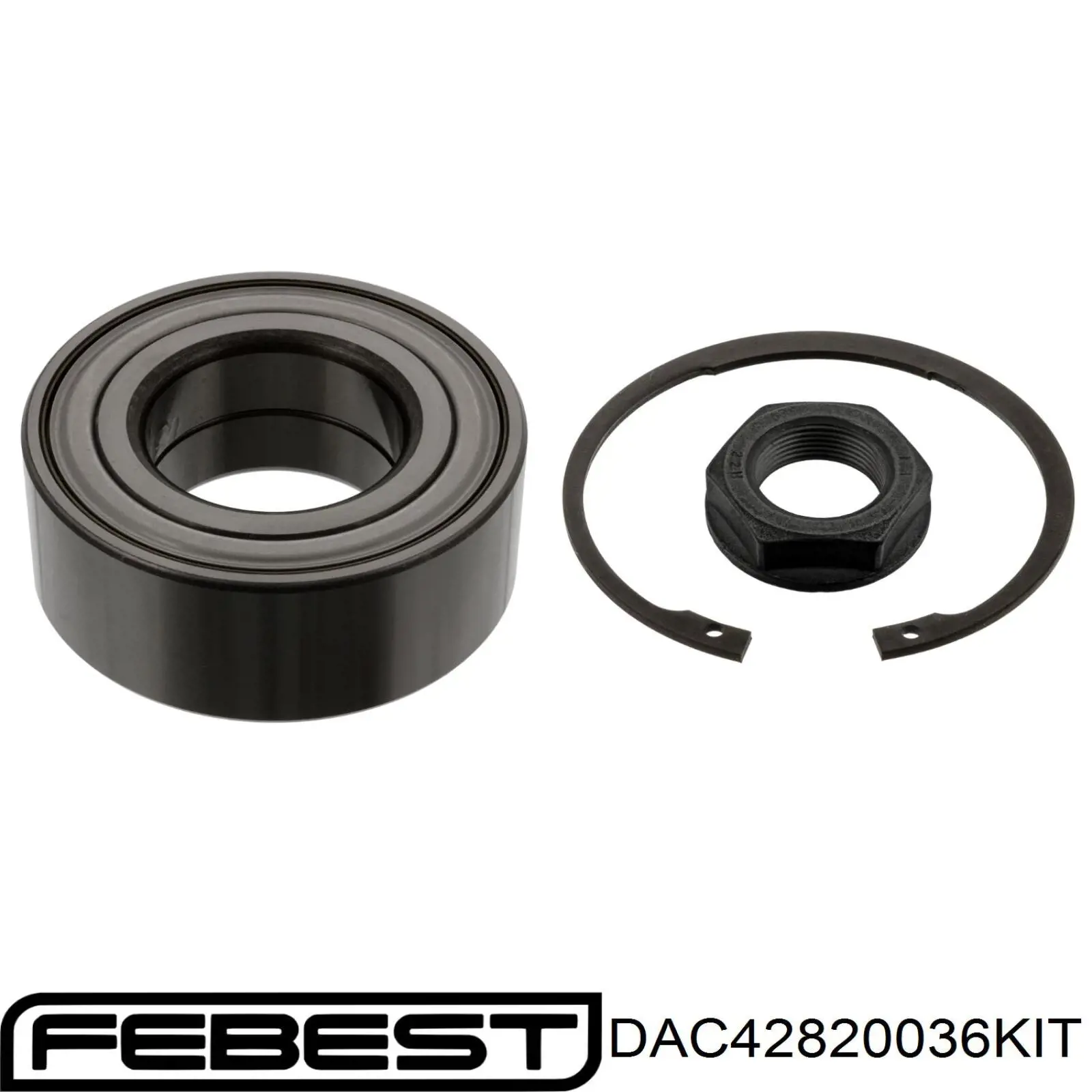 DAC42820036-KIT Febest cojinete de rueda delantero