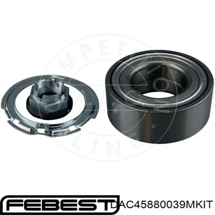 DAC45880039MKIT Febest cojinete de rueda delantero