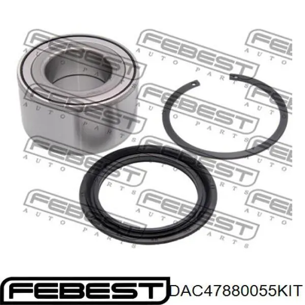 DAC47880055KIT Febest cojinete de rueda delantero