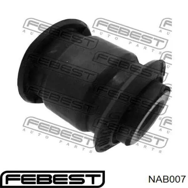 NAB-007 Febest suspensión, barra transversal trasera