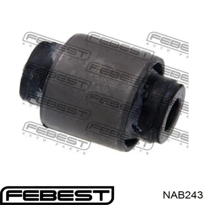 NAB-243 Febest silentblock de mangueta trasera