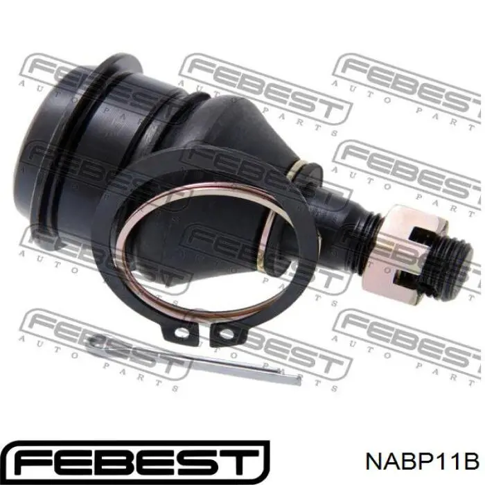 NAB-P11B Febest silentblock de suspensión delantero inferior