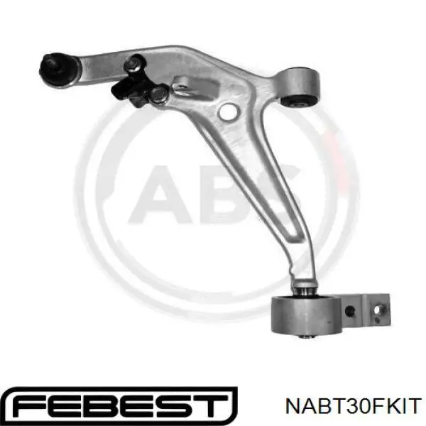 NAB-T30F-KIT Febest silentblock de suspensión delantero inferior