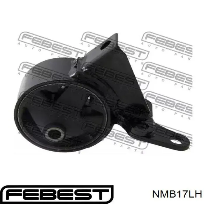 NM-B17LH Febest soporte motor izquierdo