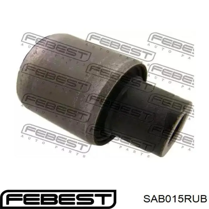 SAB015RUB Febest silentblock de mangueta trasera