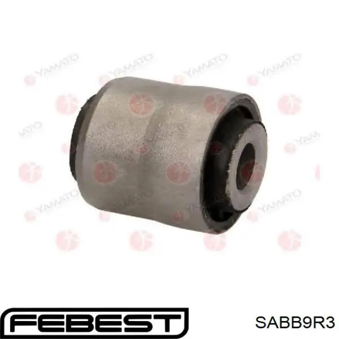 SABB9R3 Febest suspensión, brazo oscilante trasero inferior