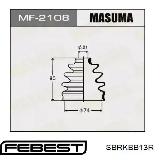  Bota De Direccion Derecha (Cremallera) para Subaru Legacy 3 