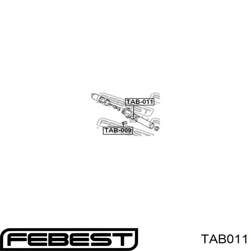 TAB-011 Febest silentblock de montaje del caja de direccion