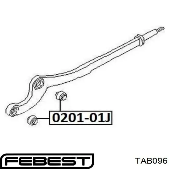 4806160020 Toyota silentblock de suspensión delantero inferior