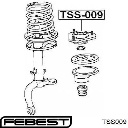 TSS009 Febest soporte amortiguador delantero