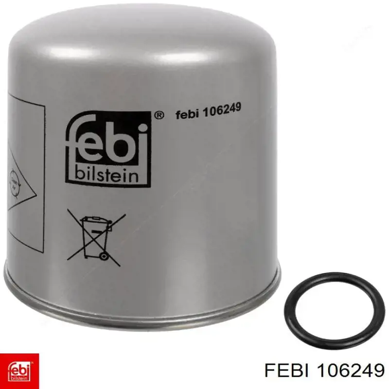 106249 Febi filtro del secador de aire (separador de agua y aceite (CAMIÓN))