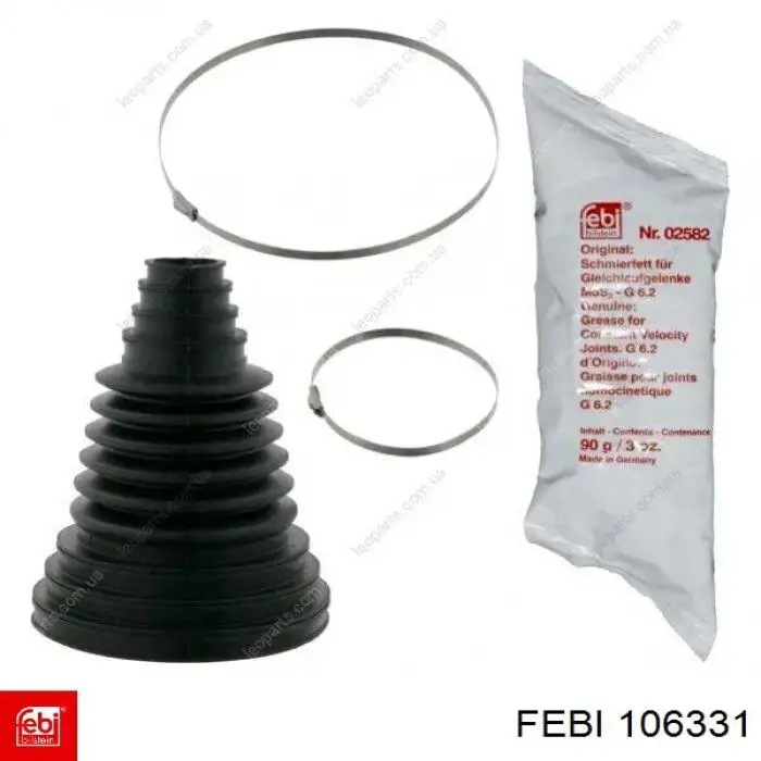 106331 Febi silentblock de mangueta trasera