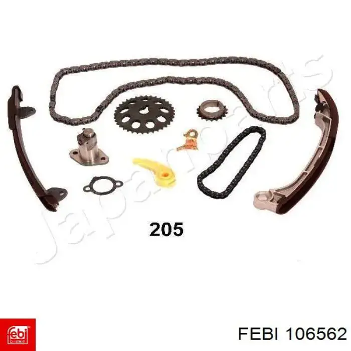 106562 Febi kit de cadenas de distribución