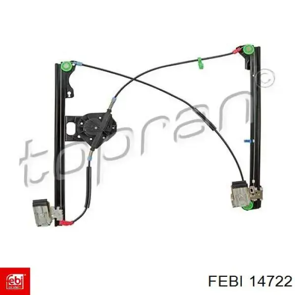 14722 Febi mecanismo de elevalunas, puerta delantera izquierda