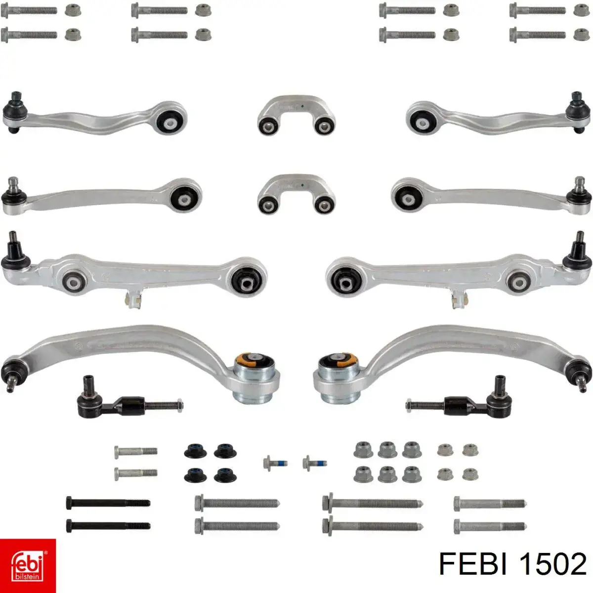 1502 Febi silentblock trasero de ballesta trasera