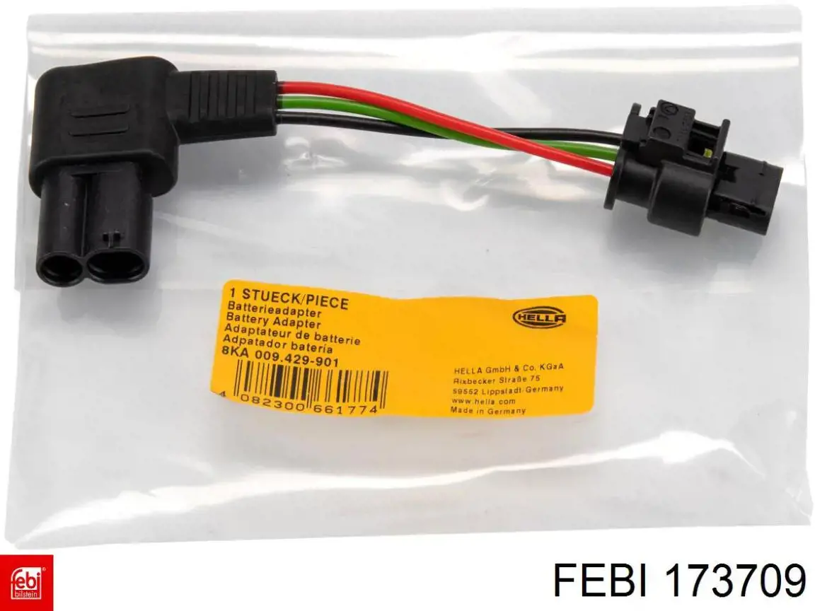 173709 Febi suspension original oem terminal bateria