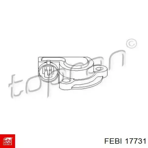 17731 Febi sensor, posición mariposa