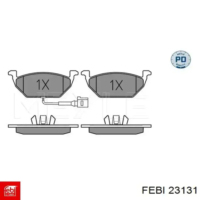 23131 Febi barra transversal de suspensión trasera