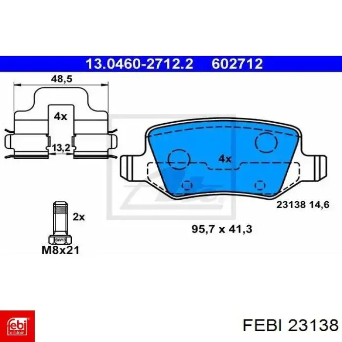 23138 Febi montaje de transmision (montaje de caja de cambios)