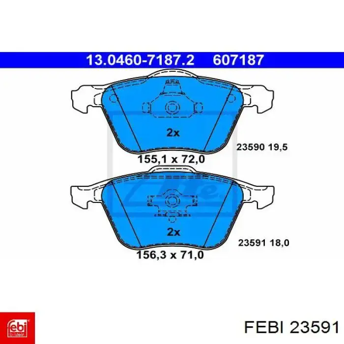 23591 Febi bomba de agua