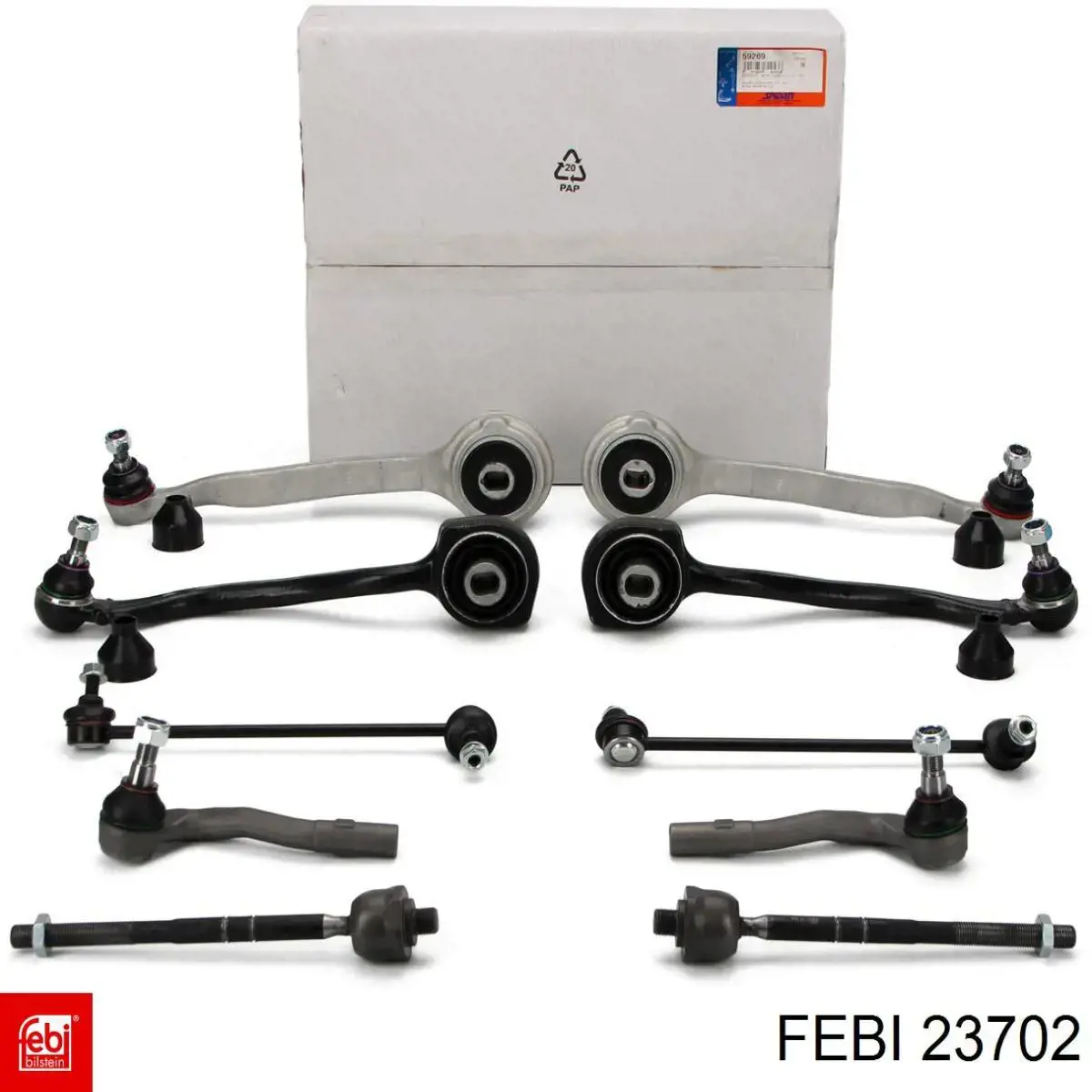 23702 Febi kit de brazo de suspension delantera