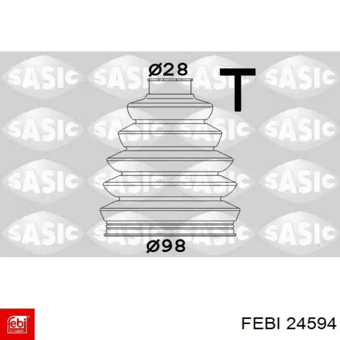 24594 Febi soporte de motor derecho