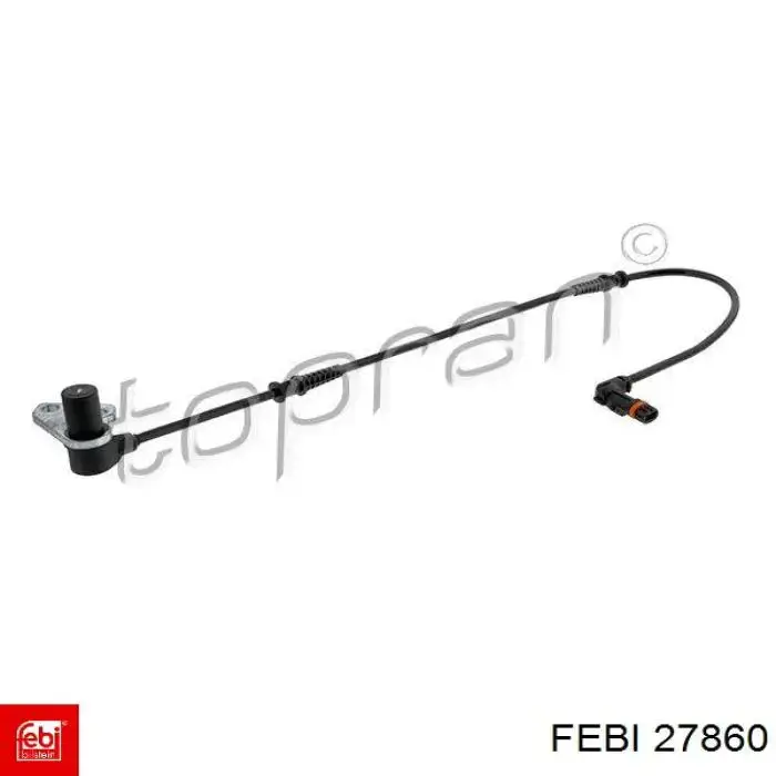 27860 Febi sensor abs delantero izquierdo