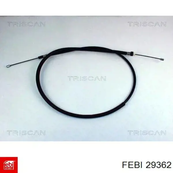 29362 Febi cable de freno de mano trasero derecho/izquierdo