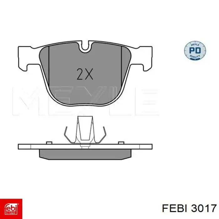3017 Febi árbol de levas