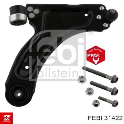 31422 Febi soporte, motor, superior