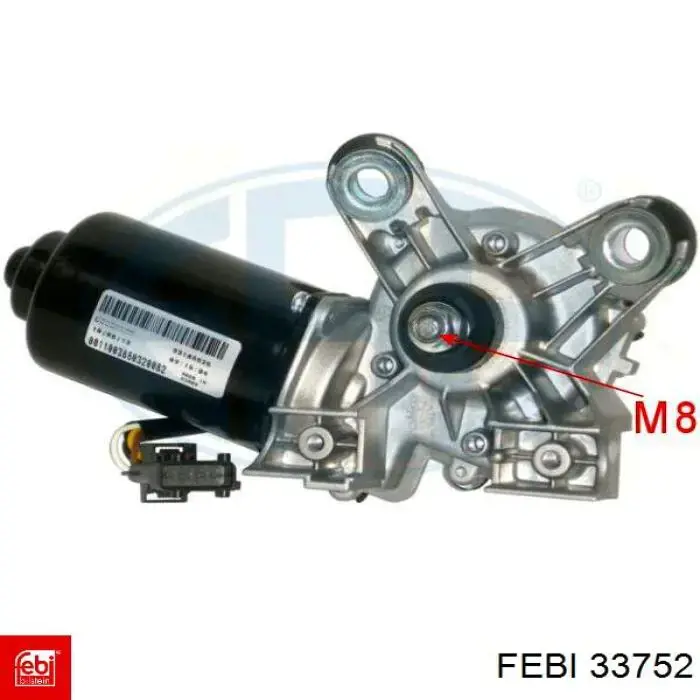 33752 Febi motor del limpiaparabrisas del parabrisas