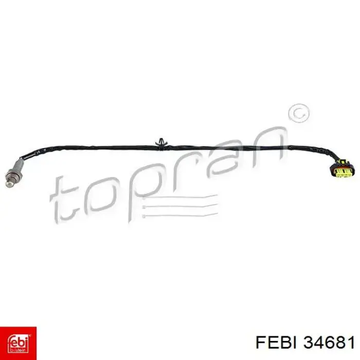 34681 Febi sonda lambda sensor de oxigeno post catalizador