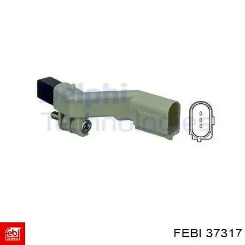 37317 Febi sensor de posición del cigüeñal