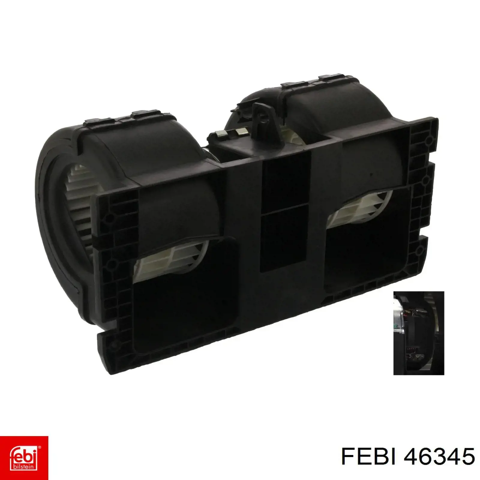 46345 Febi motor eléctrico, ventilador habitáculo