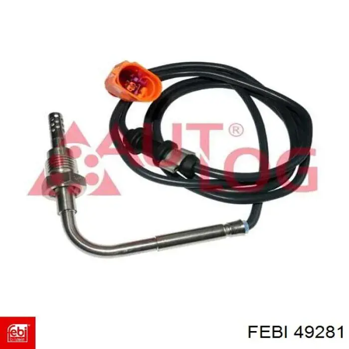 03L906088G VAG sensor de temperatura, gas de escape, después de filtro hollín/partículas