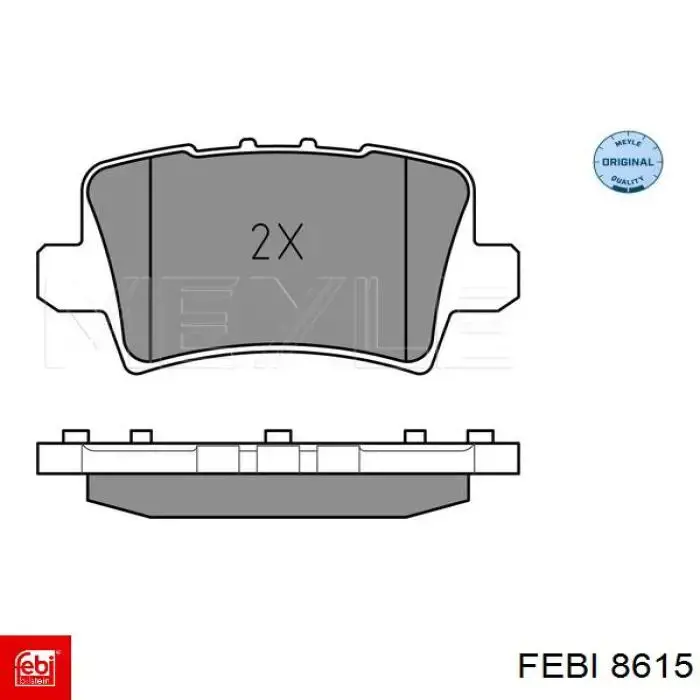 8615 Febi junta de la tapa de válvulas del motor