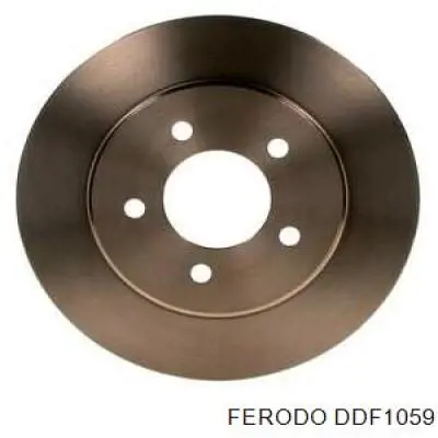 DDF1059 Ferodo freno de disco delantero