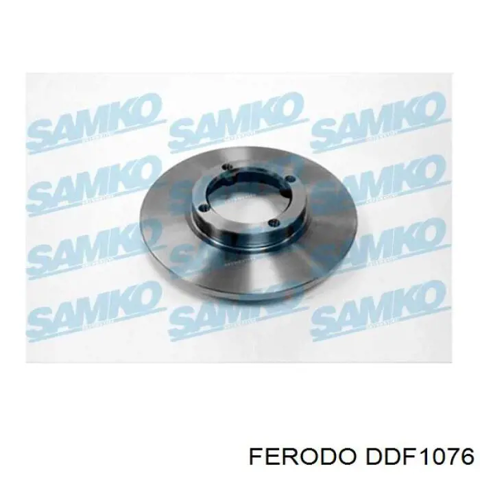 DDF1076 Ferodo freno de disco delantero