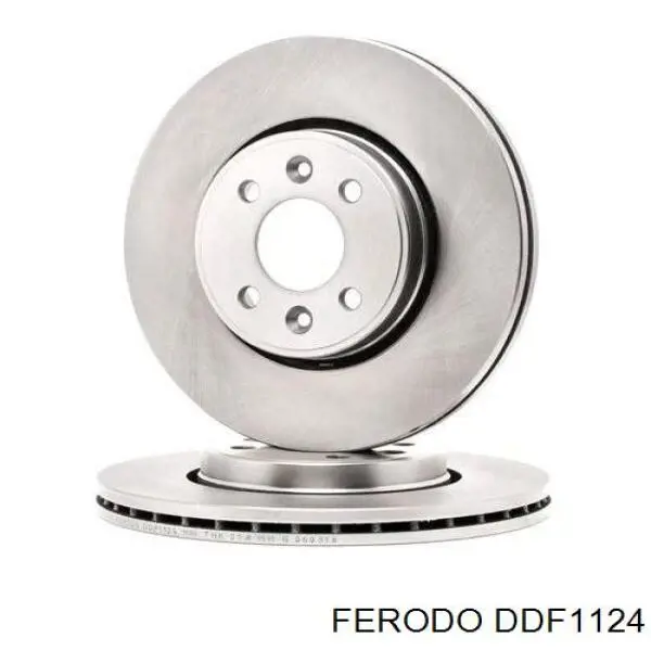 DDF1124 Ferodo freno de disco delantero