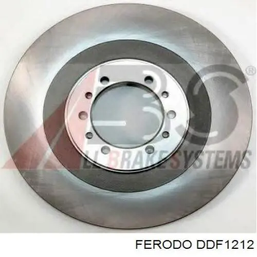 DDF1212 Ferodo freno de disco delantero