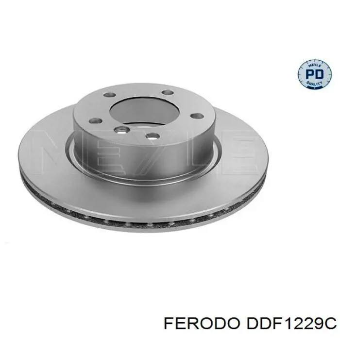 DDF1229C Ferodo freno de disco delantero