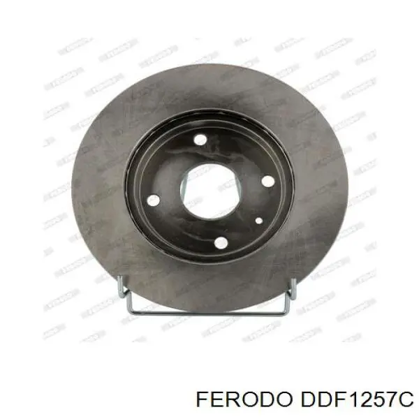 DDF1257C Ferodo freno de disco delantero